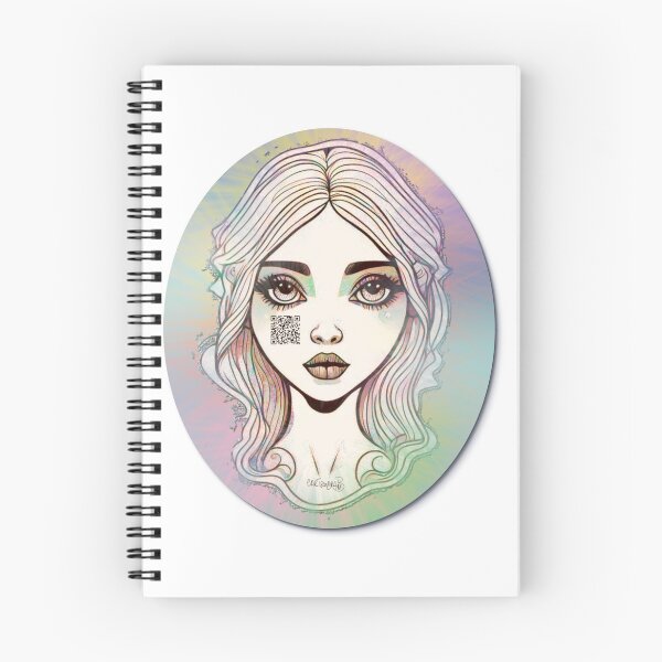 Item preview, Girl QR Code designed and sold by Cartsandrab.