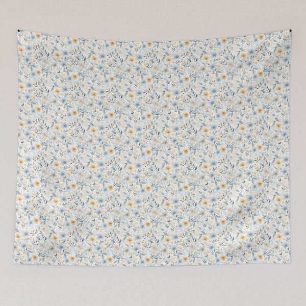 Item preview, Flowers Vintage wallpaper  designed and sold by SasiPen.