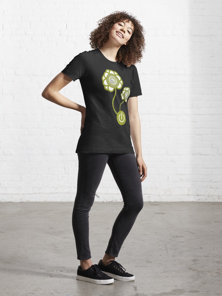 Alternate view of Flower Power Essential T-Shirt