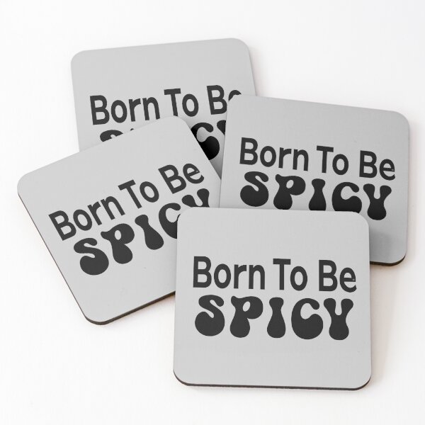 Item preview, Born To Be Spicy, Hot, by DAM Creative, designed and sold by DAM Creative ⭐⭐⭐⭐⭐.