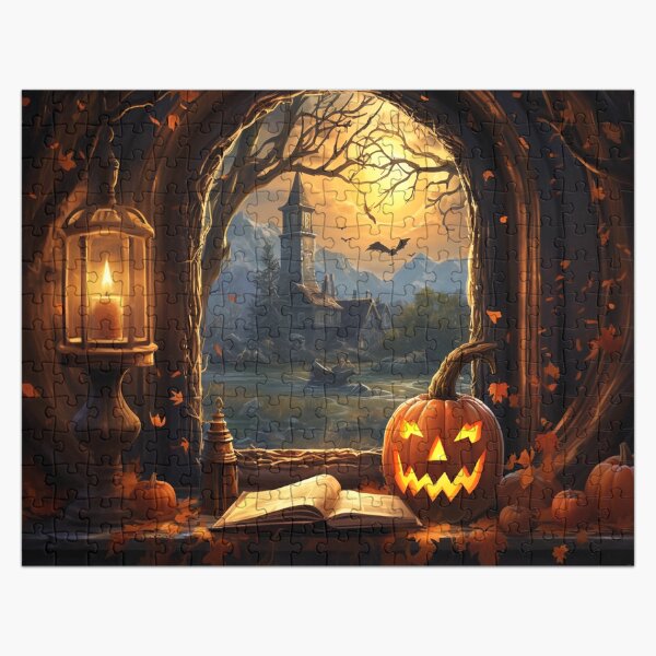 Item preview, ABANDONED CHURCH ON HALLOWEEN designed and sold by littlebeanmx83.