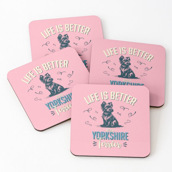 Item preview, Life is Better with a Yorkshire Terrier designed and sold by inspiredalike.