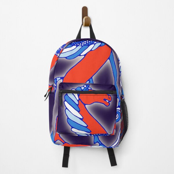 Item preview, Red and Blue winged horses designed and sold by frederic Lecut.