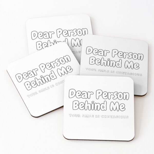 Item preview, Dear Person Behind Me Your Smile Is Contagious Funny Gifts For Everyone designed and sold by EwelelleDesign.