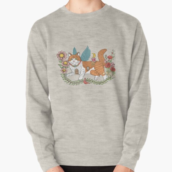 The cat of heaven Sudadera sin capucha