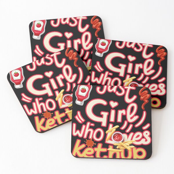 Item preview, Funny ketchup gift for girls that love to eat ketchup and put tomato ketchup on everything. designed and sold by wanasak.