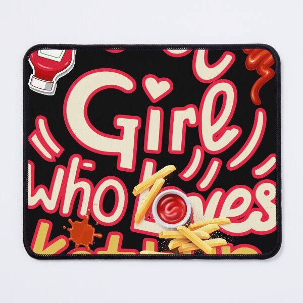 Item preview, Funny ketchup gift for girls that love to eat ketchup and put tomato ketchup on everything. designed and sold by wanasak.