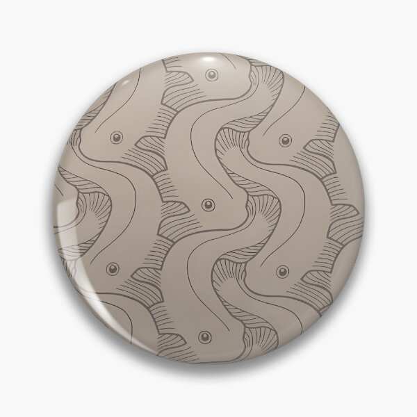 Item preview, Koloman Moser, Fish Pattern designed and sold by NouveauEra.