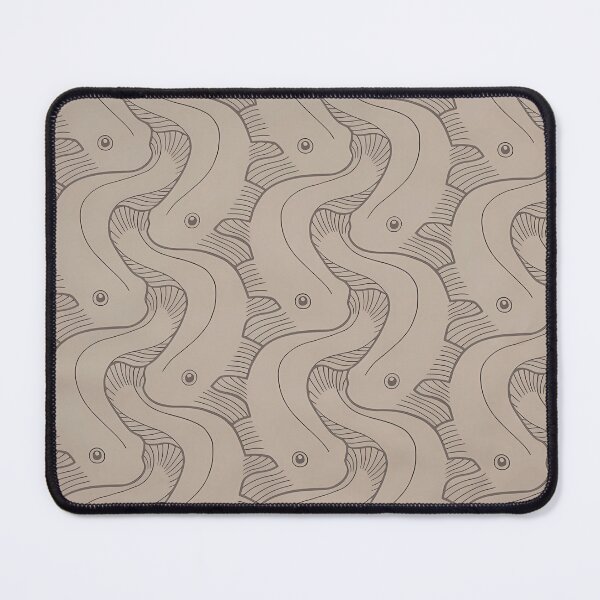 Item preview, Koloman Moser, Fish Pattern designed and sold by NouveauEra.