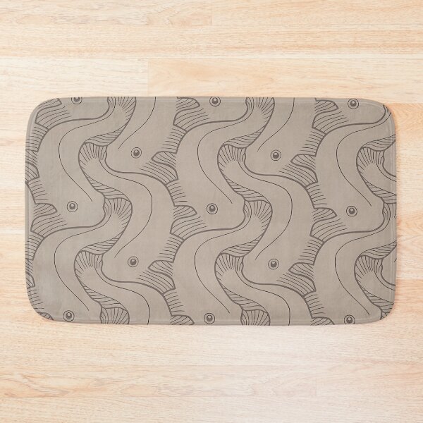 Item preview, Koloman Moser, Fish Pattern designed and sold by NouveauEra.
