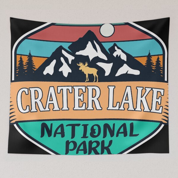 Item preview, Crater Lake National Park- Vintage designed and sold by nature-space.