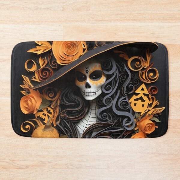 Item preview, Paper quilling Halloween witch art designed and sold by dcrc.