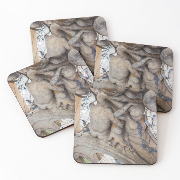 Item preview, sculptures looking to the plaza. Milan Cathedral designed and sold by Tereza Pilar  Art.