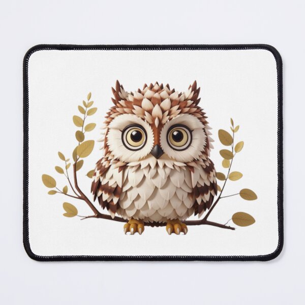 Item preview, Animal World in Stickers: Adorable Owl designed and sold by StickerLandSJ.