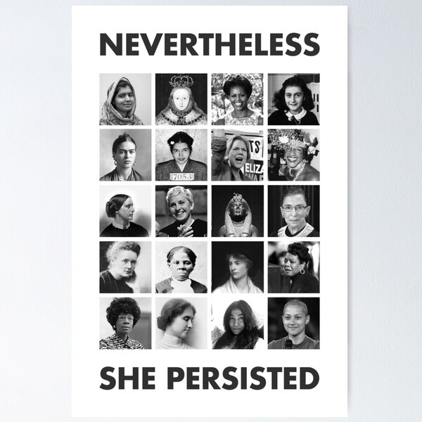 Item preview, Nevertheless She Persisted designed and sold by keboto84.