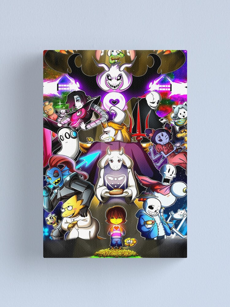 Epic Undertale Canvas Art: Undertale's Anime Aesthetic: Stunning Canva