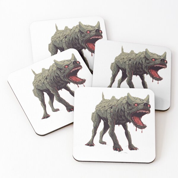 Item preview, Angry zombie dog designed and sold by Tiny-Mess.