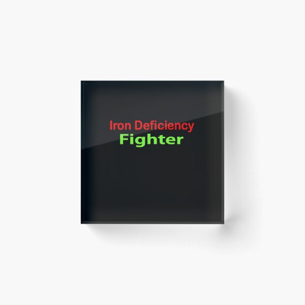 Item preview, anemia iron deficiency fighter  designed and sold by DesignYourWaystore.