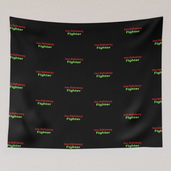 Item preview, anemia iron deficiency fighter  designed and sold by DesignYourWaystore.