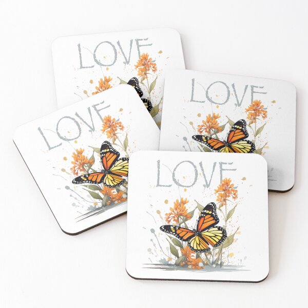 Item preview, Monarch Butterfly Love designed and sold by Monster  Merch.