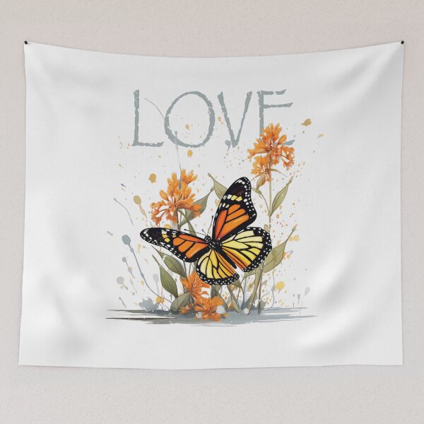 Item preview, Monarch Butterfly Love designed and sold by Monster  Merch.