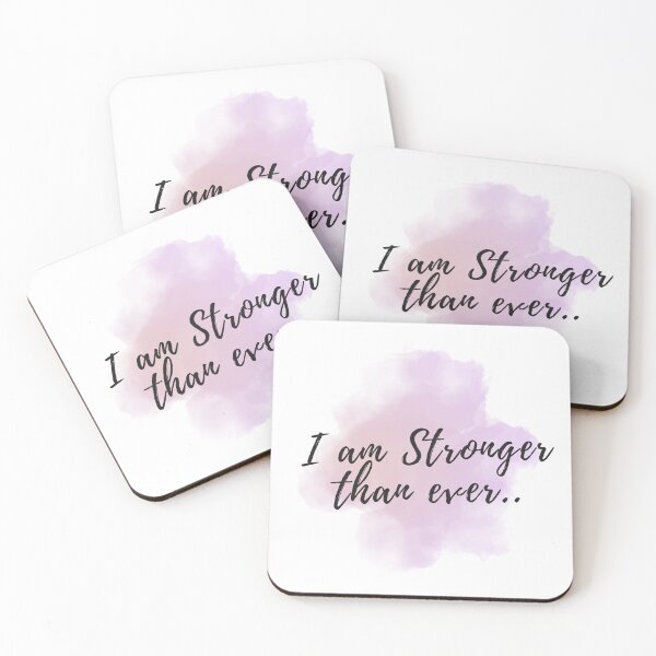 Item preview, I am stronger than ever designed and sold by tulipsdesigns.