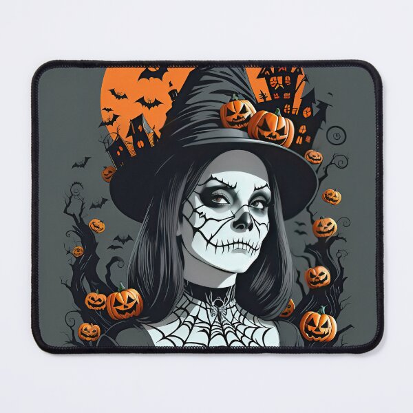 Item preview, Halloween Witch and Cackling Pumpkins designed and sold by bobbi-gyre.