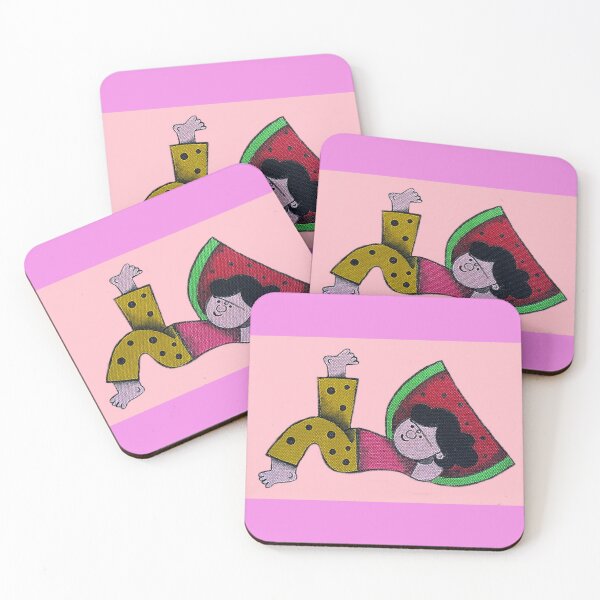 Item preview, Frida, haciendo relax con sandia! designed and sold by Lalitapinta.
