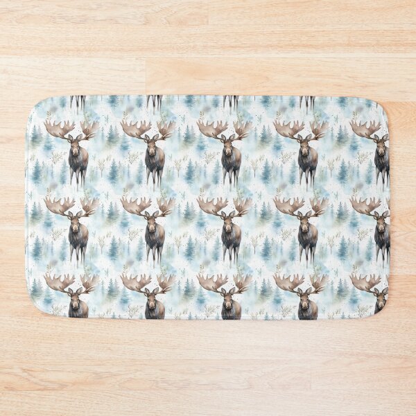 Item preview, Graceful Wanderers: Celebrating the Elegance of the Moose designed and sold by qoodesignstudio.