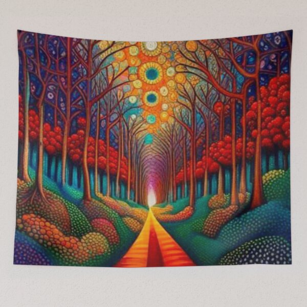 Item preview, Stars above the forest designed and sold by George Hutton Hunter.