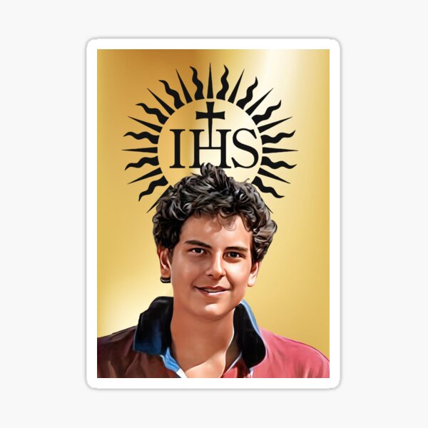 Item preview, Carlo Acutis_IHS BLESSED  designed and sold by SolracSier.