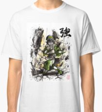 Toph from Avatar with sumi and watercolor Classic T-Shirt