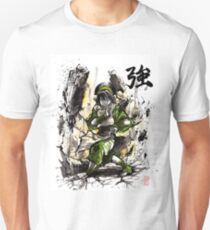 Toph from Avatar with sumi and watercolor Unisex T-Shirt