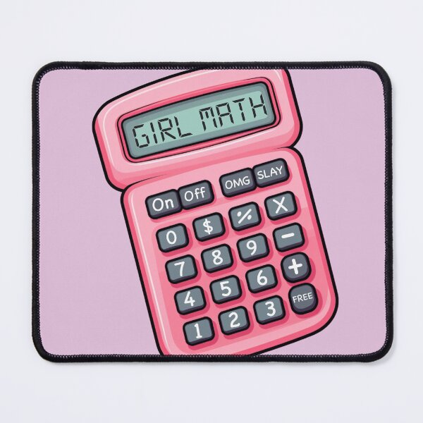 Item preview, Girl math sticker designed and sold by Skeezips.