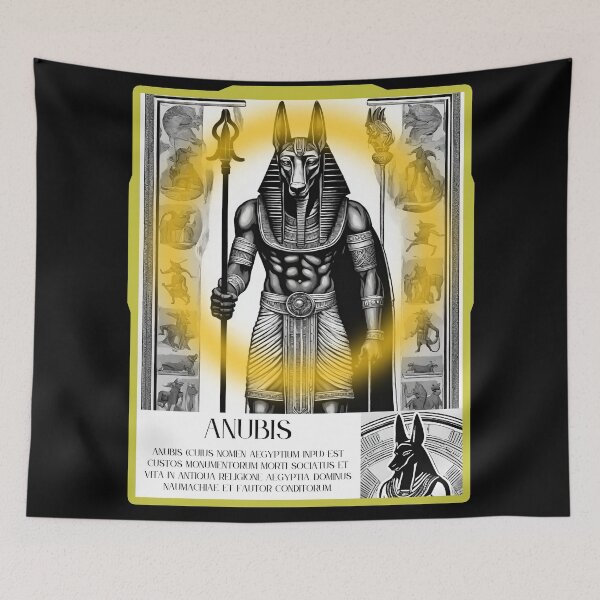 Item preview, Anubis Egyptian Mythology designed and sold by MINOSDESIGN.