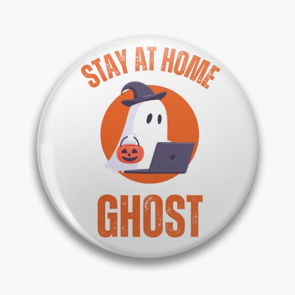Artikelvorschau, Bleib zu Hause, Geist – Fernarbeit, Halloween. entworfen und verkauft von onum2018.