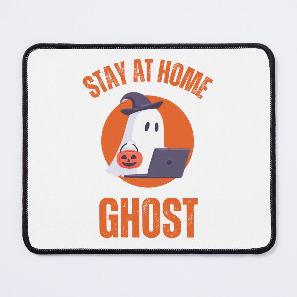 Item preview, Stay at home ghost - remote work Halloween. designed and sold by onum2018.