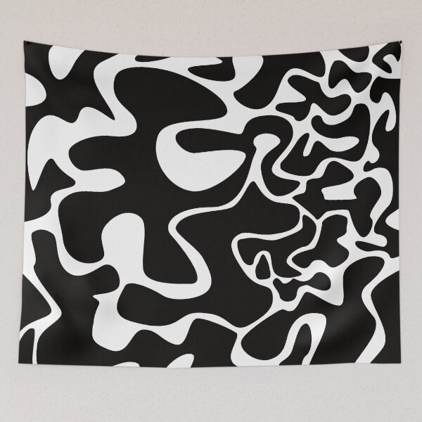 Item preview, Abstract Shape Scribble No.B02 designed and sold by BlackArtProject.