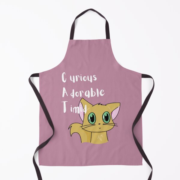 Item preview, Curious, Adorable, Timid Cat Personality Acrostic designed and sold by CheesyPetDesign.