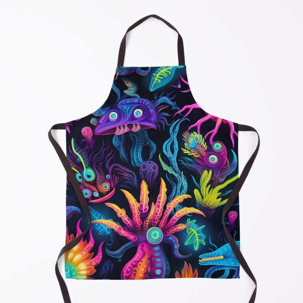 Item preview, “Zen Creatures in a Neon World” designed and sold by Art-Vortex-fr.