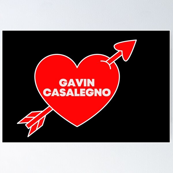 In Love With Gavin Casalegno Poster for Sale by Itsheartshop