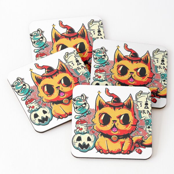 Item preview, Halloween cat designed and sold by Tandilia Store.