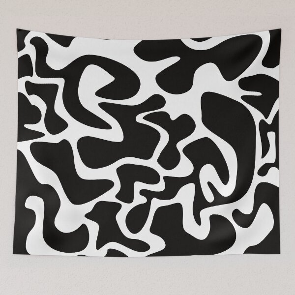 Item preview, Abstract Shape Scribble No.B04 designed and sold by BlackArtProject.