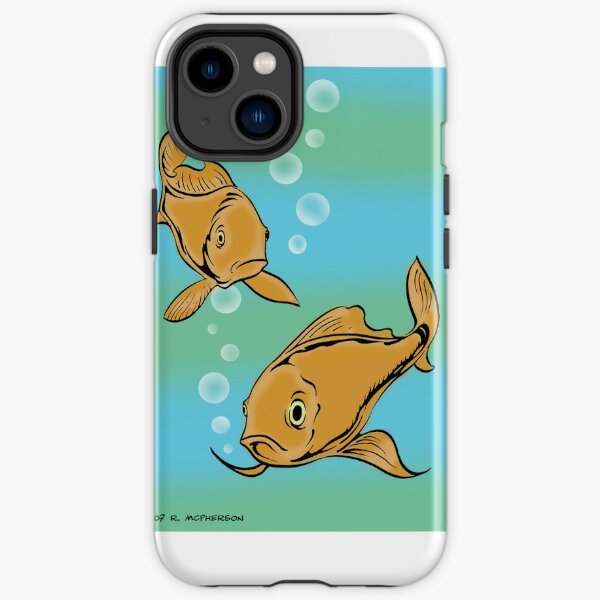 Goldfish iPhone Tough Case