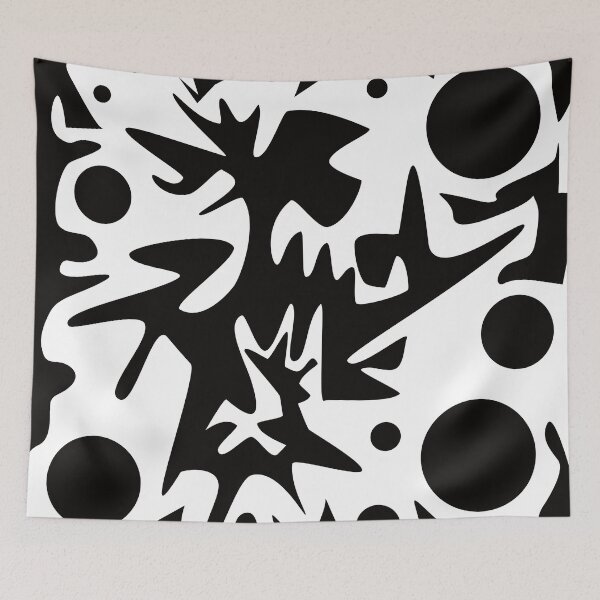 Item preview, Abstract Shape Scribble No.B06 designed and sold by BlackArtProject.