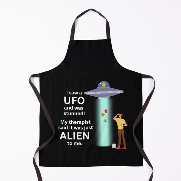 Item preview, UFO Makes a Pit Stop designed and sold by HolidaysBlaze Designs For You.