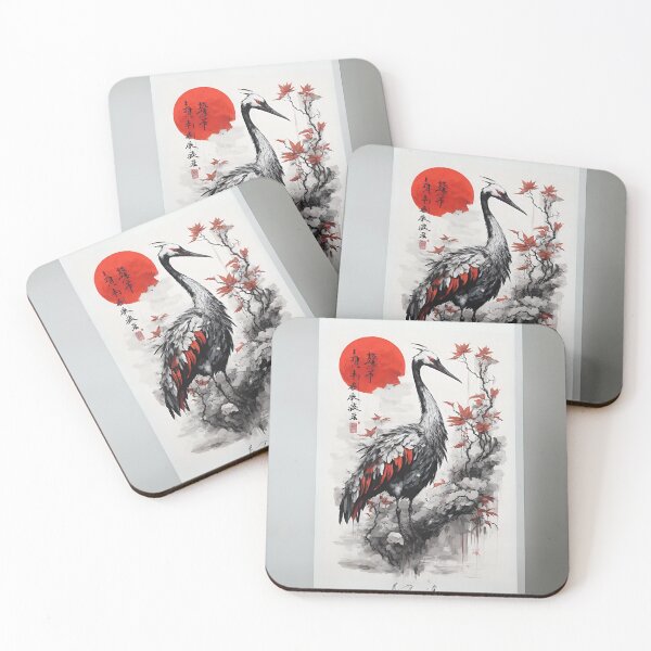 Item preview, japanees style crane  designed and sold by irosh madushan.