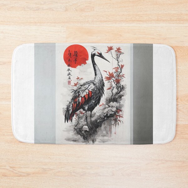 Item preview, japanees style crane  designed and sold by irosh madushan.