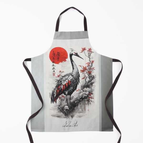 Item preview, japanees style crane designed and sold by irosh madushan.