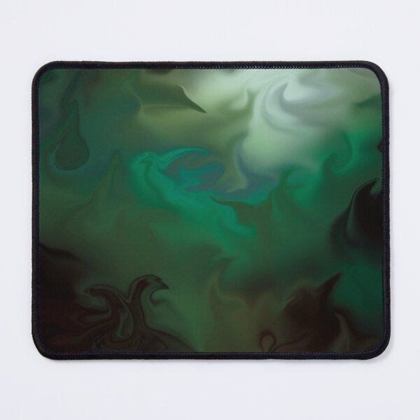 Item preview, Abstract Green Waves of Hope  designed and sold by Splashedoverart.